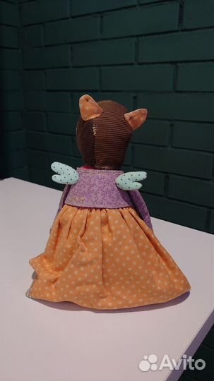 Кукла ручной работы из полимерной глины