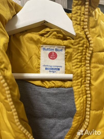 Button blue куртка 98