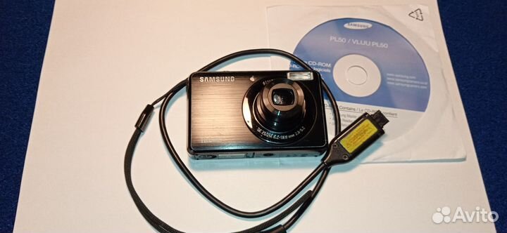 Фотокамера цифровая samsung PL50 кабель USB диск