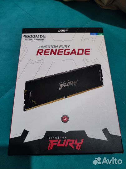 Kingston Renegade KF446C19RB1K2/32 32гб 4600 Мhz