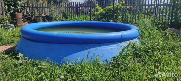 Надувной бассейн бу