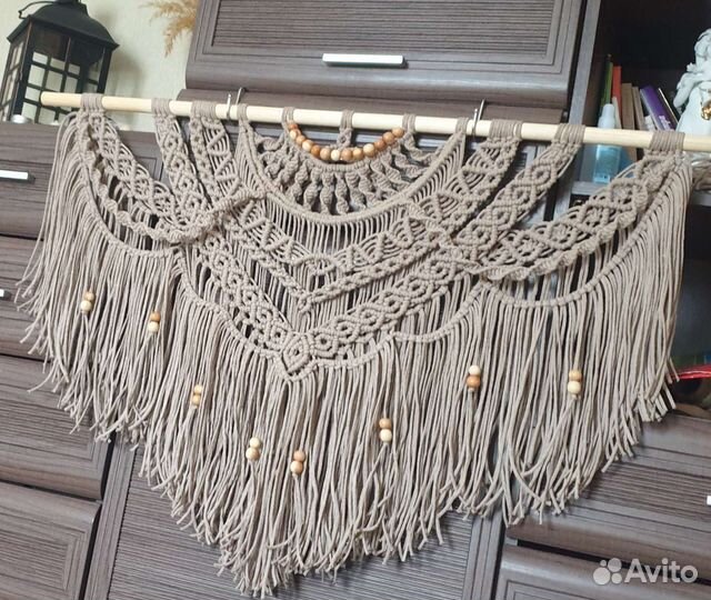 Макраме панно