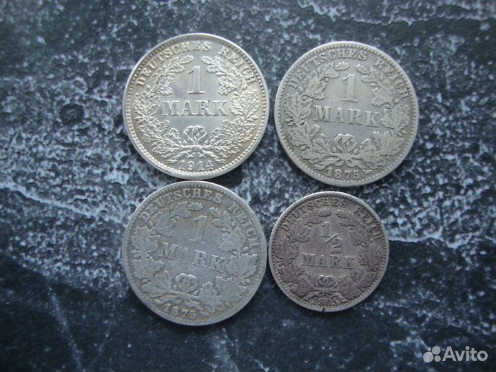 Серебряные монеты Германской империи
