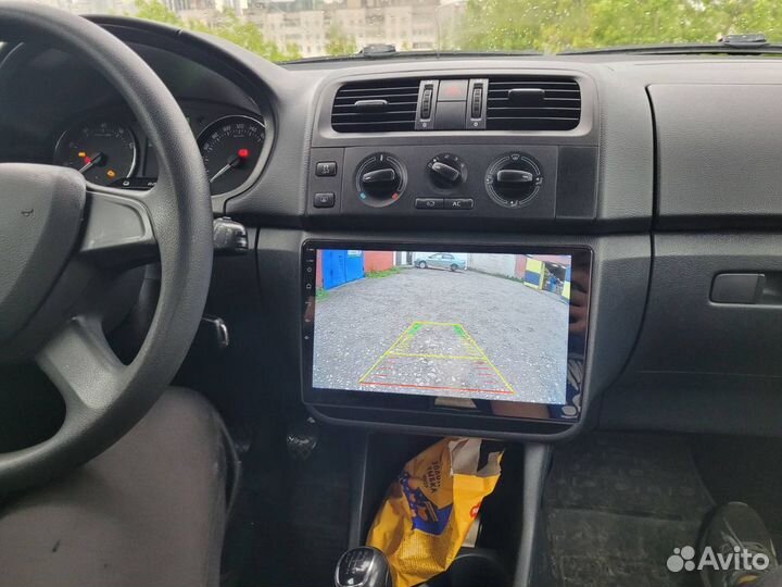Android магнитола Skoda Fabia 2007-2015 есть Teyes