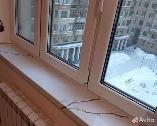 Подоконники из кварца Викостоун