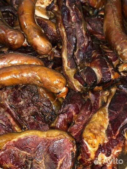 Конина копченая