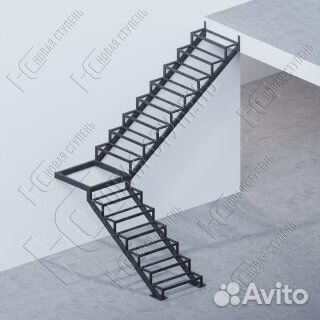 Каркас лестницы зигзаг