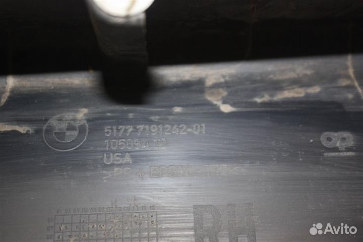 Накладка на порог правая BMW X5 E70 2007-2013