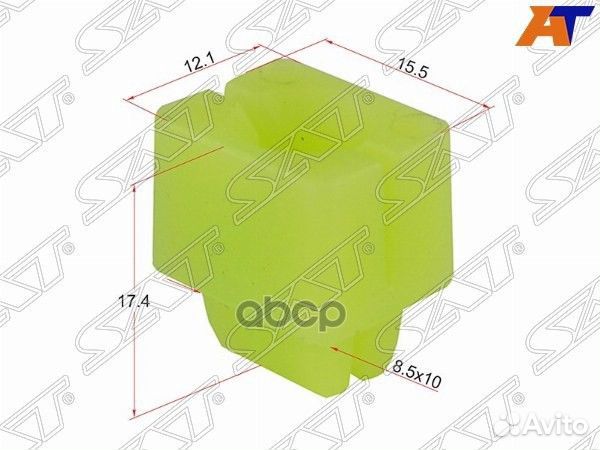Клипса фиксатор механизма дверей (1 шт.) ST-M11