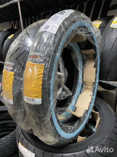 Комплект мотошин 180/55 b18 и 130/60 b19