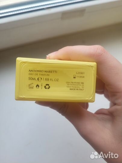 Духи antonio maretti limoncello kiss