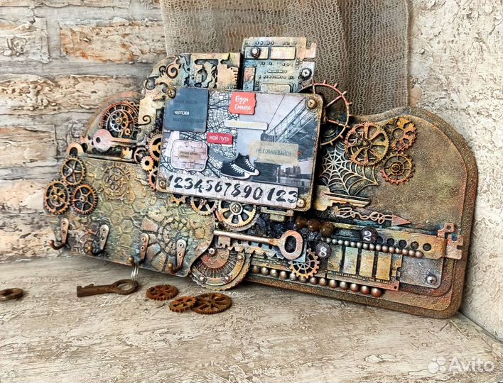 Ключница-стимпанк 