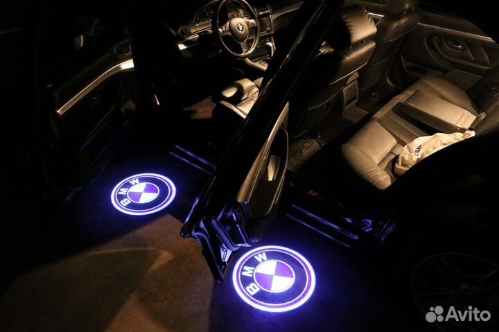 Плафоны дверей с логотипом BMW 1, 3 серия, G