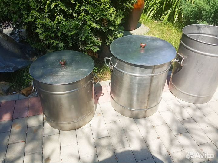 Бачки из нержавейки 36.-45-50-60 литров