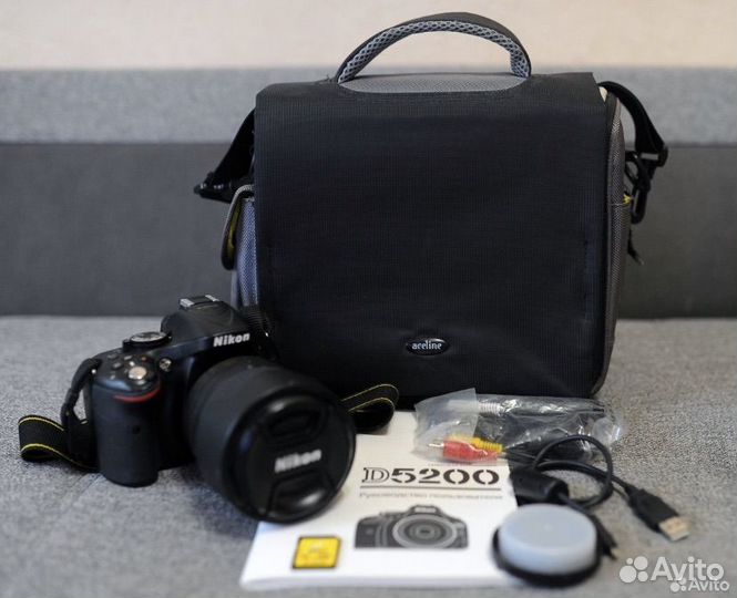Зеркальный фотоаппарат nikon d5200 18-105 kit