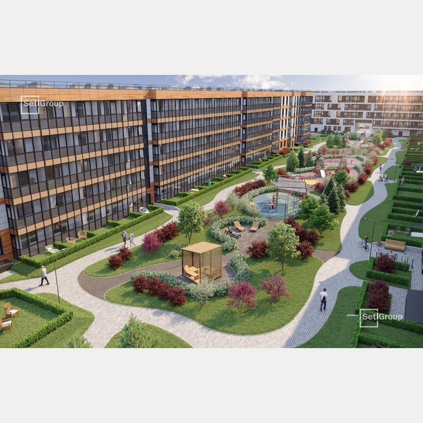 1-к. квартира, 37 м², 1/5 эт.