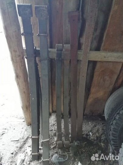 Новые рессоры на газ-53