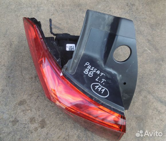 Фонарь задний левый VW passat B8 универсал matrix