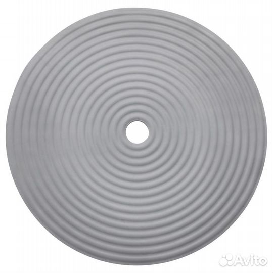 Доппа Коврик для душа, темно-серый, серый Резина