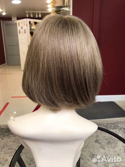 Парик из натуральных волос