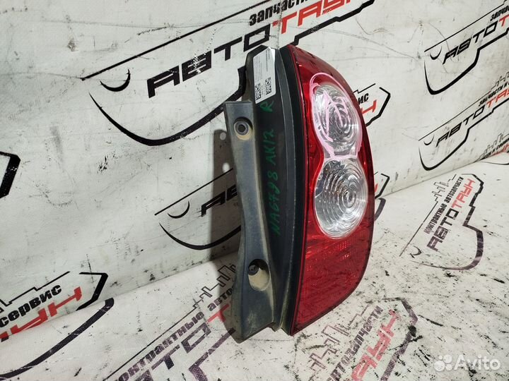 Фонарь nissan march micra AK12 BK12 BNK12 K12 YK12 1716 2 модель 3 модель правый 26550CT00A NA6798