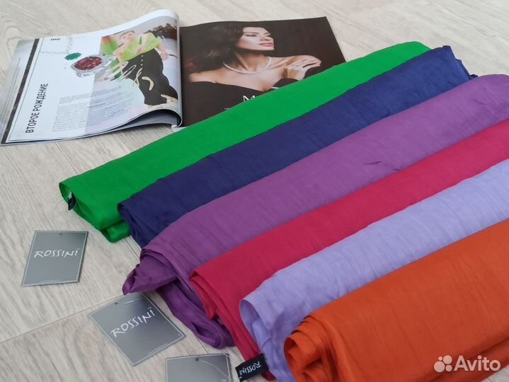 Палантин Шарф Жатка Хлопок 10цв