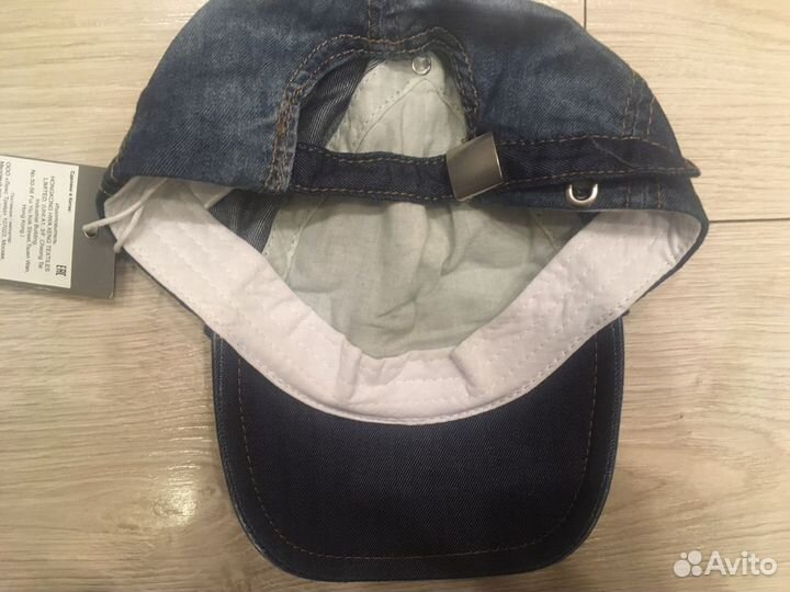 Кепка / бейсболка джинсовая Gulliver р.50-52 новая