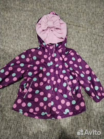Ветровка для девочки+шапочка в подарок