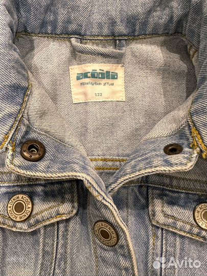 Джинсовая куртка для девочки