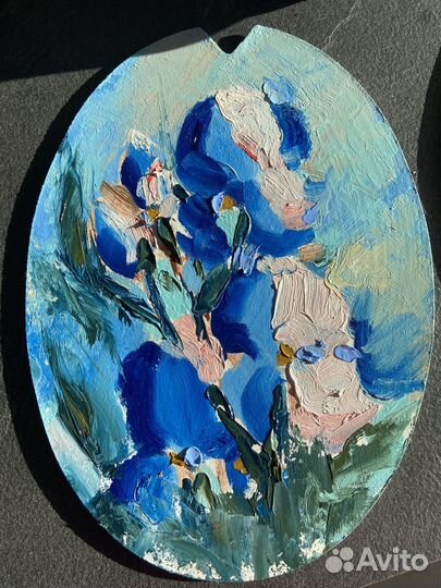 Картина овальная 