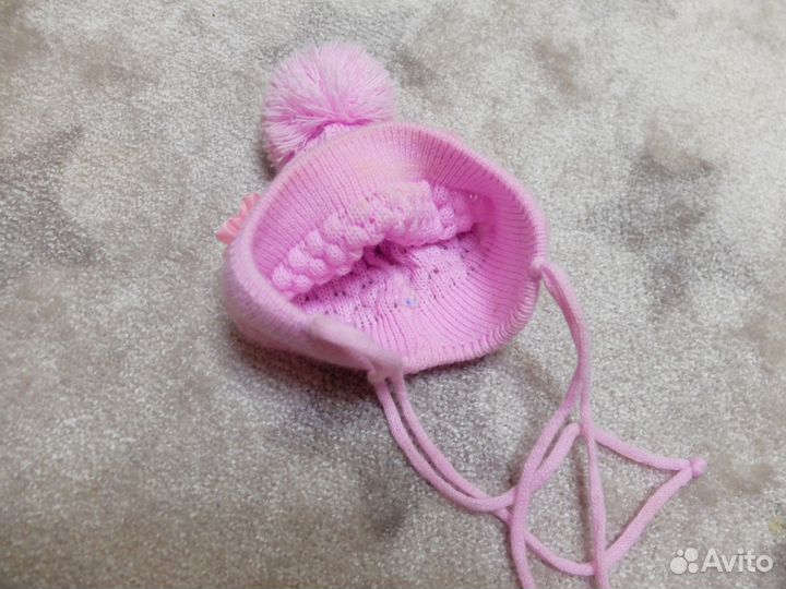 Шапка весна-осень до 6 месяцев