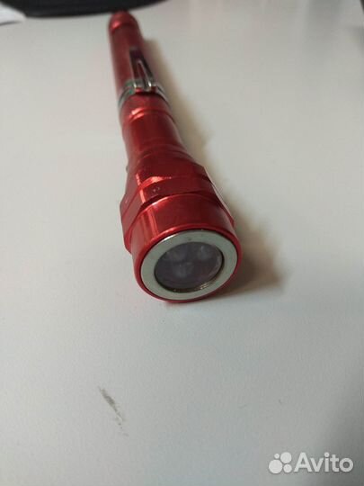 Фонарик выдвижной телескопический с магнитом