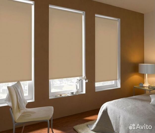 Рулонные шторы с замером и установкой на заказ