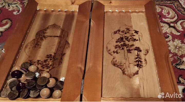 Нарды ручная работа