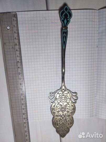 Лопатка для торта серебро