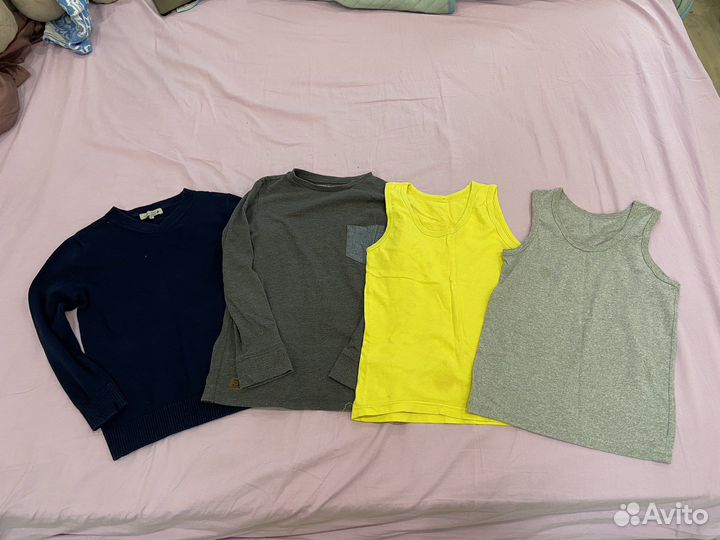 Мешок вещей на мальчика 122