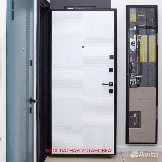 Тёплая входная дверь с бесплатной установкой