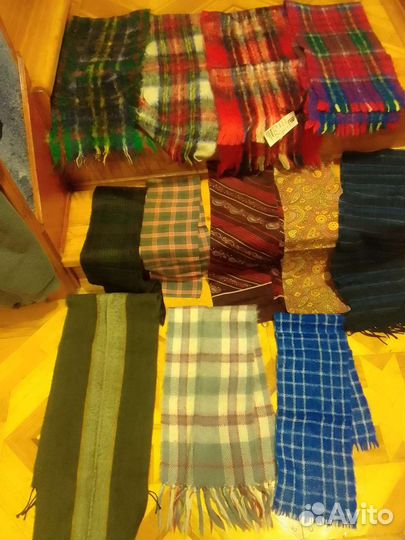 Шарф мужской, мохер,шелк, кашемир