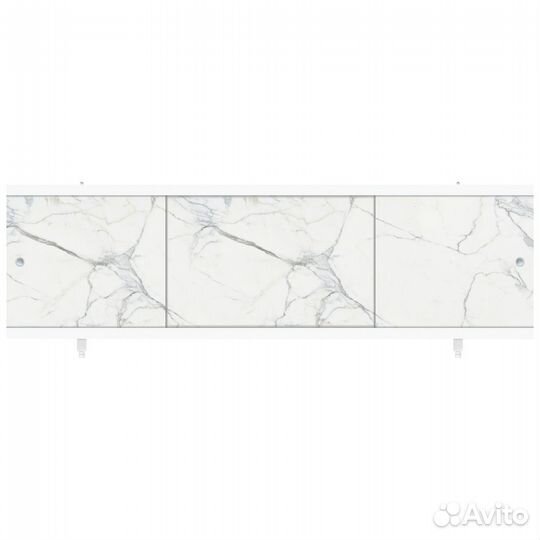 Экран под ванну plastic line IZI BOX 170см белый о