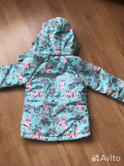 Куртка демисезонная для девочки 104