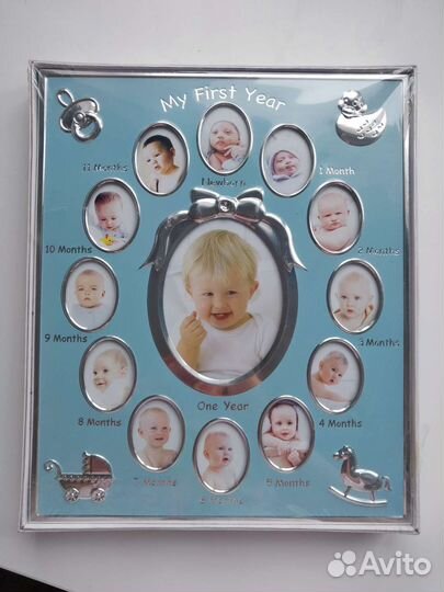 Фоторамка первый год жизни