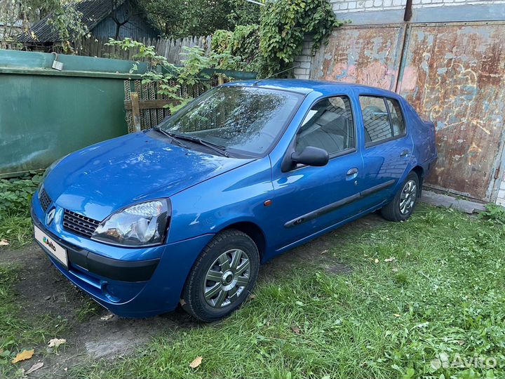 Renault Symbol 1.4 МТ, 2002, 258 000 км