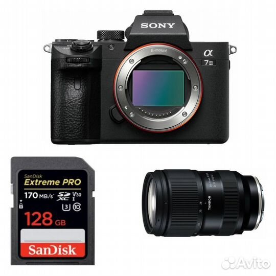 Sony A7 III + Tamron 28-75 G2 + Карта 128GB