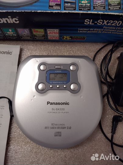 Cd плеер panasonic sl-sx220