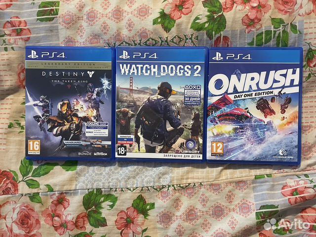 Игры для приставок ps4