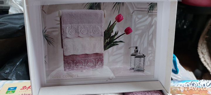 Полотенца, подарочный набор