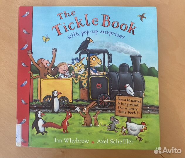 Tickle Book книга с окошками