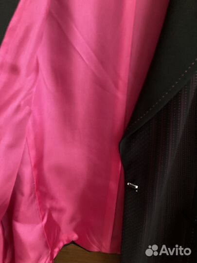 Брючный новый костюм женский 50 52 черный