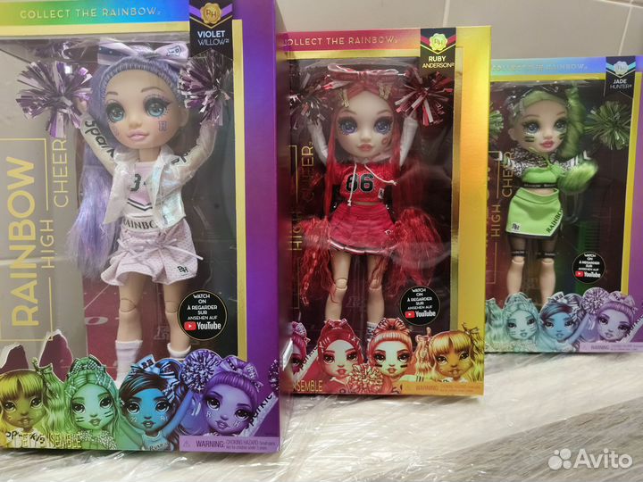 Кукла Rainbow High Cheer рейнбоу черлидер