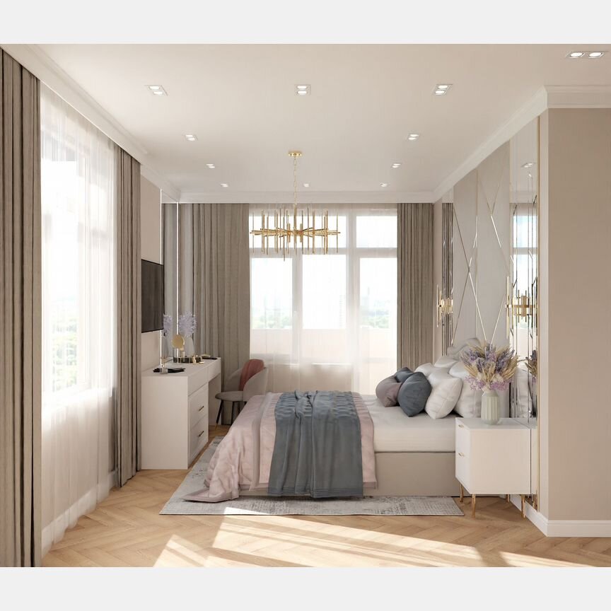 3-к. квартира, 54,8 м², 2/9 эт.